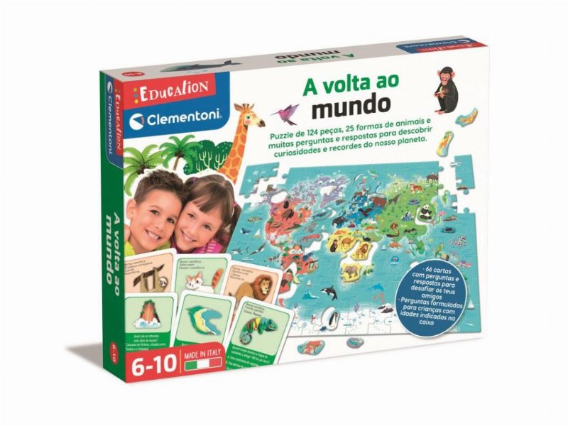 Jogo A Volta Ao Mundo Clementoni