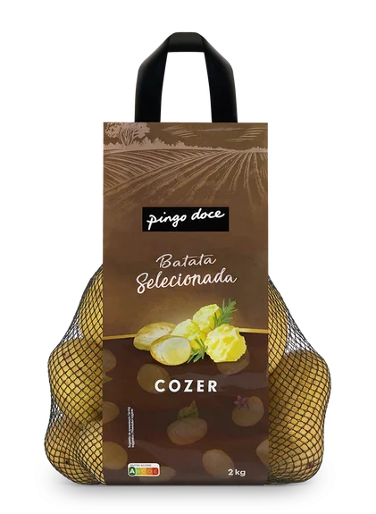 Batata Para Cozer Selecionada Embalada Pingo Doce 2Kg