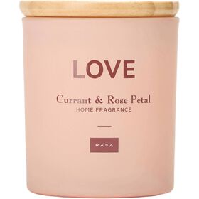 Vela Em Copo Com Tampa Madeira 206 g Rosa Kasa