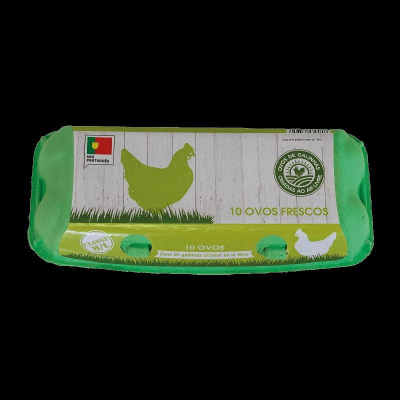 Ovos Do Campo Classe M/L Nacionais Pack De 10