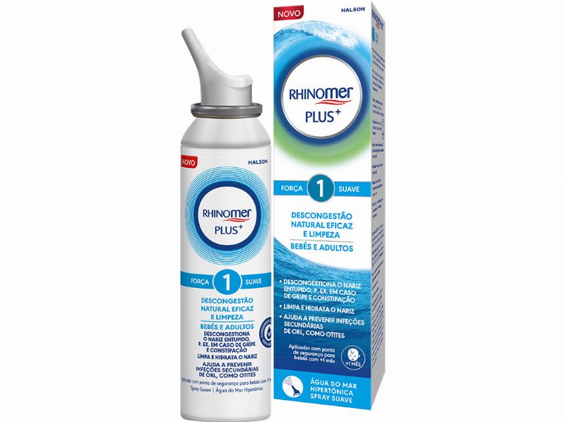 Spray Nasal Rhinomer Plus Força 1 125 ml