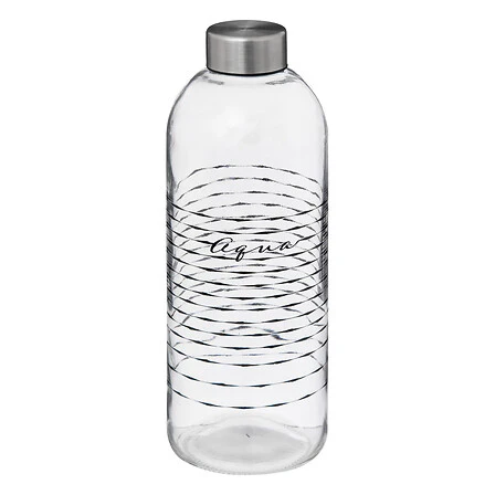 Hkh Garrafa Vidro Aqua 1 l