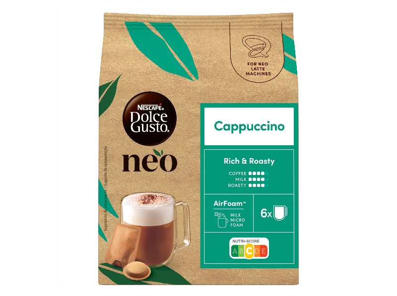 Cápsulas Sist Neo Dolce Gusto Cappuccino 6Un