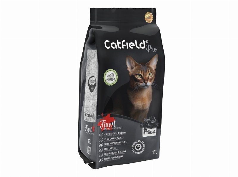 Areia Aglomerante Catfield Platinum Pro 15 l