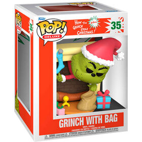 Funko - Figura Deluxe – Grinch With Bag