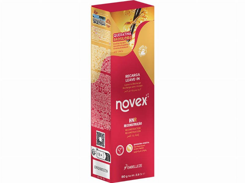 Recarga Queratina Novex Queratina Brasileira 80 g