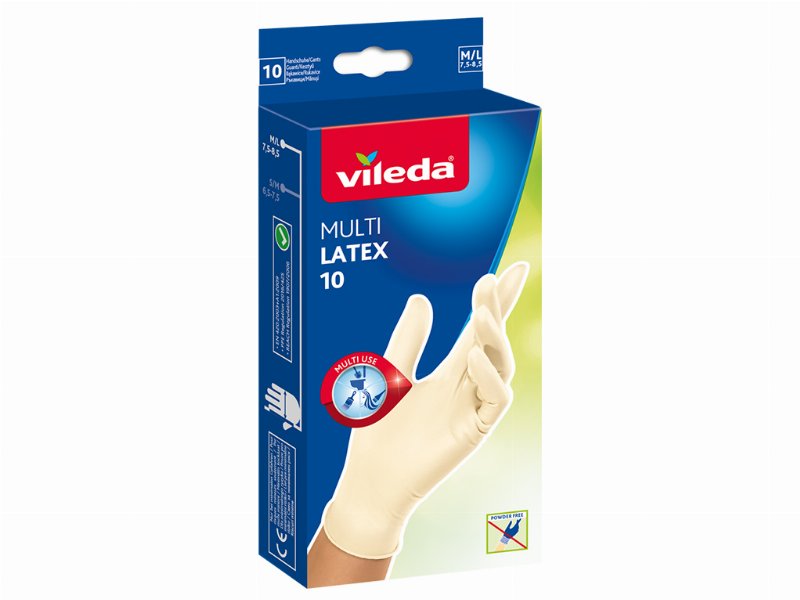 Luvas Multi Vileda Média-Grande 10Un