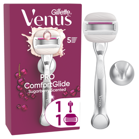 Máquina Depilatória Pro Comfortglide Sugarberry Com 1 Recarga Gillette Venus 1 Un