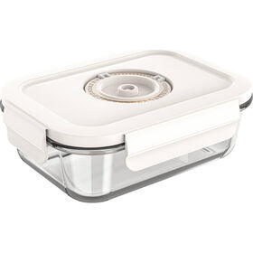 Caixa Vidro 600 ml Com Vácuo Kasa