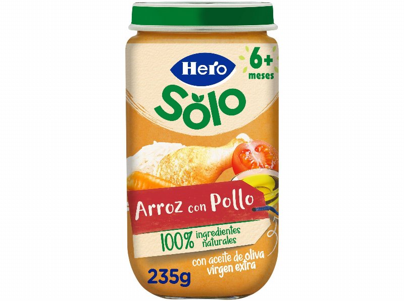 Refeições Hero Solo Arroz Com Frango 235 g