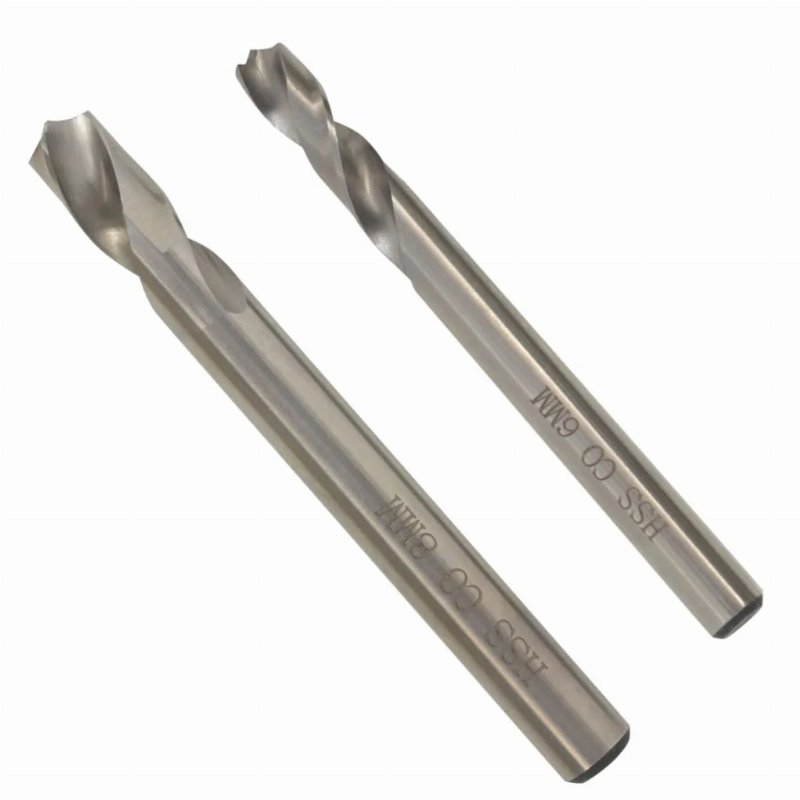 Hkh Conjunto De Brocas De Soldadura Por Pontos 6/8 Mm Hss - 2 Peças