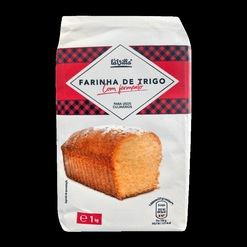 Farinha De Trigo Com Fermento Tipo 55