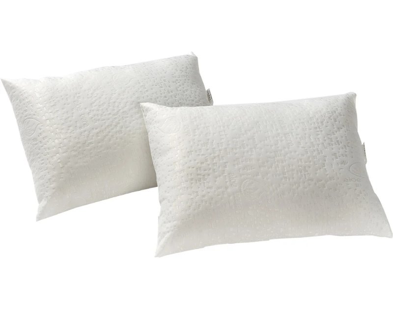 Conjunto De 2 Almofadas 100% Poliester 45X60Cm