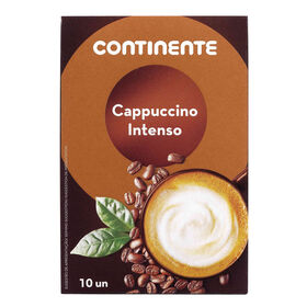 Cappuccino Solúvel Intenso Continente 10 Un