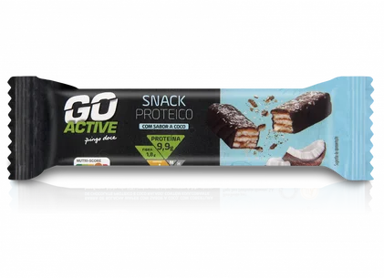 Snack Proteína Com Chocolate E Coco Go Active 0.03Un