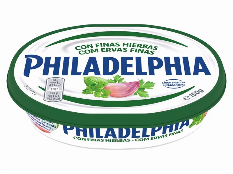 Queijo Philadelphia Para Barrar Com Ervas Finas 150 g