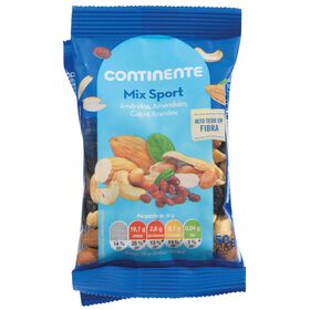 Mix Frutos Secos Sport Pack Poupança Continente 4 X 50 gr
