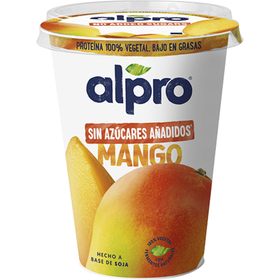 Vegegurte Base De Soja Manga Sem Açúcar Alpro    400 gr
