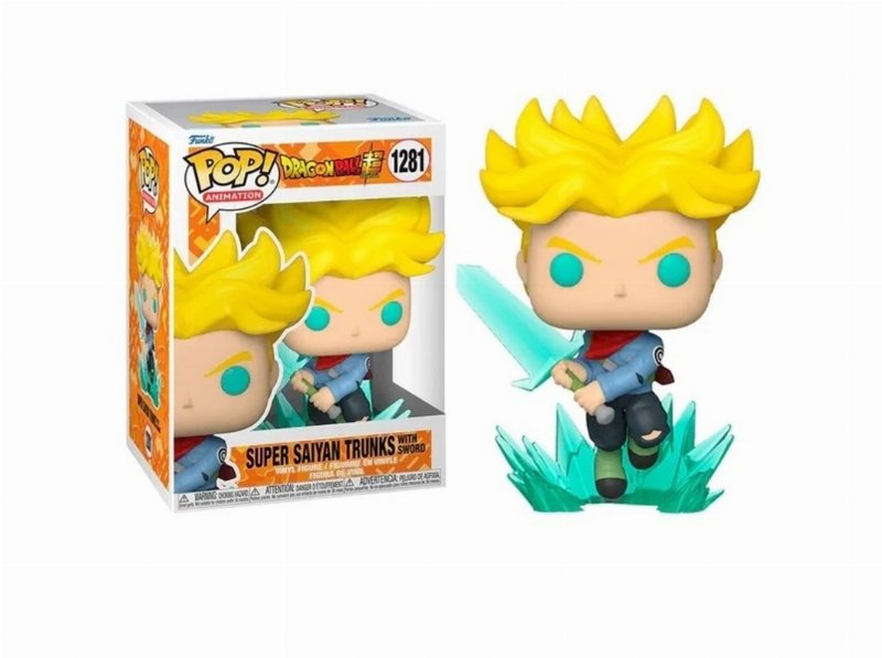 Figura Pop! - Dragon Ball Super - Super Saiyan Trunks With Sword