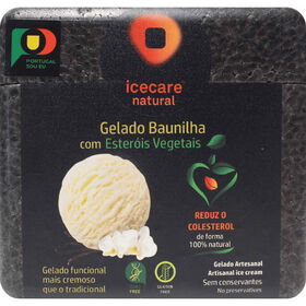 Gelado Baunilha Com Esteróis Vegetais Icecare 500 ml