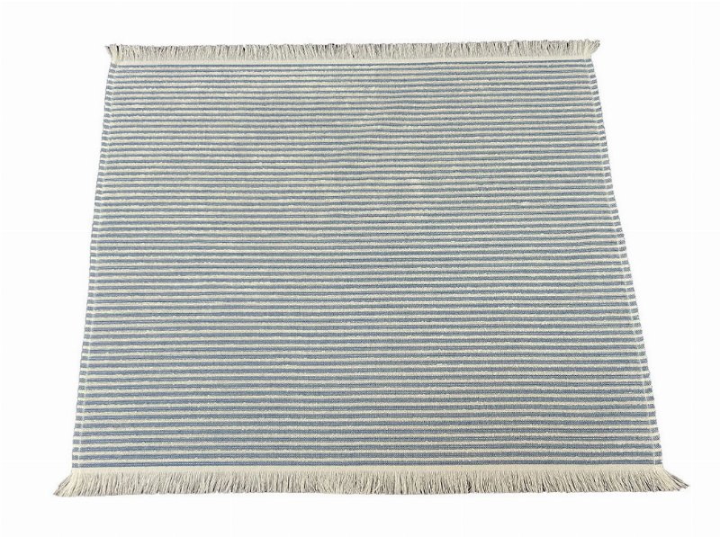 Pano Cozinha Turco My Home Cru/Azul 50X70Cm