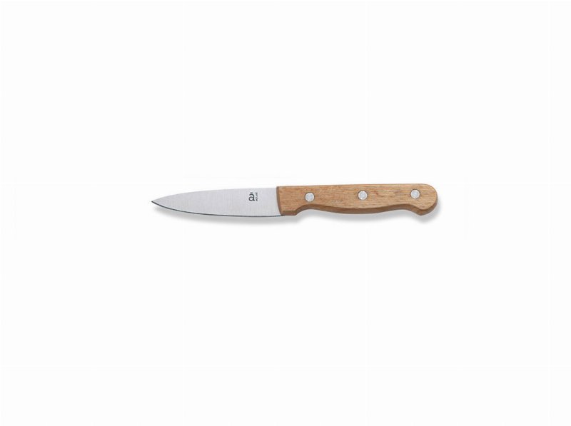Faca Actuel Inox Cabo Madeira 9Cm