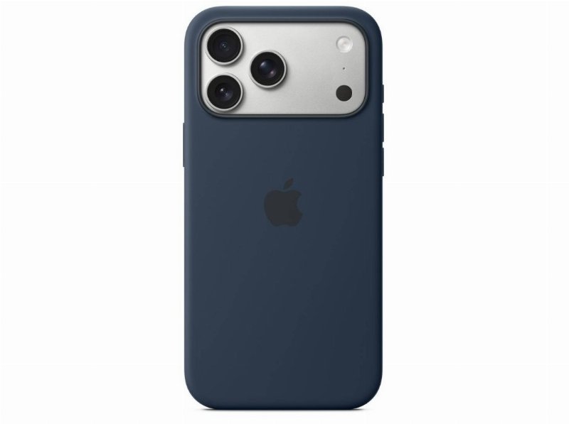 Capa Silicone Apple Para Iphone 17 Pro Max Magsafe Mdnight