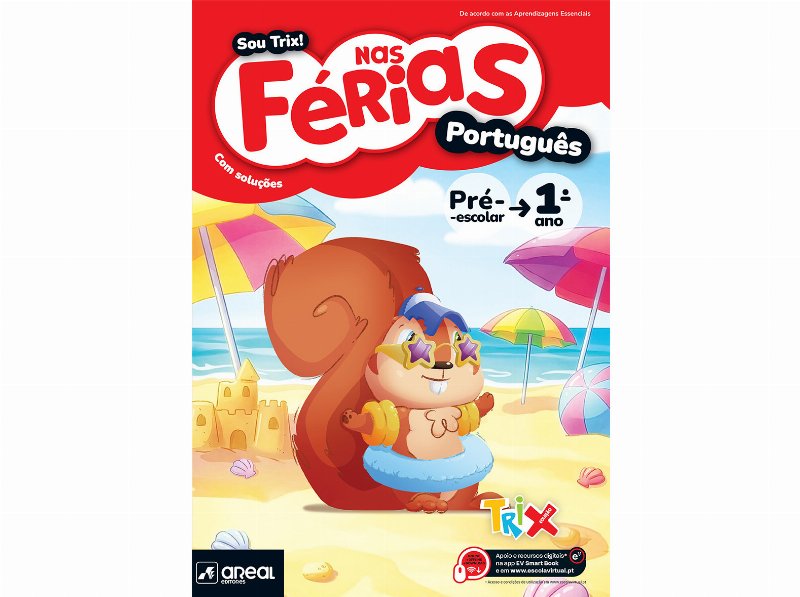 Livro Sou Trix! Nas Férias - Português - Pré-Escolar