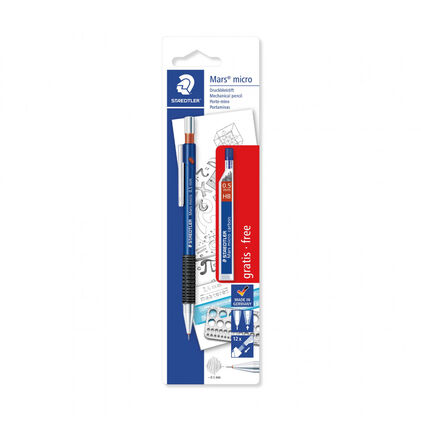 Lapiseira Mars Micro 0,5Mm E Tubo De Minas Hb Staedtler