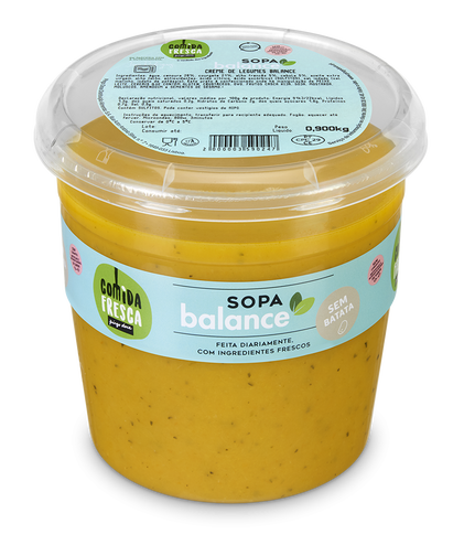 Creme De Legumes Sem Batata Balance Comida Fresca 0.9Kg