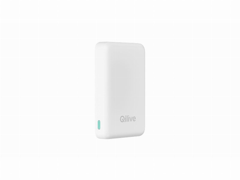 Powerbank Magnético Qilive 600166213 Branco 10000 Mah 15W
