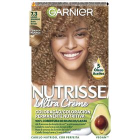 Coloração Permanente Louro Dourado 7.3 Garnier Nutrisse 1 Un