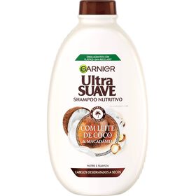 Champô Leite De Coco E Macadâmia Garnier Ultra Suave 600 ml
