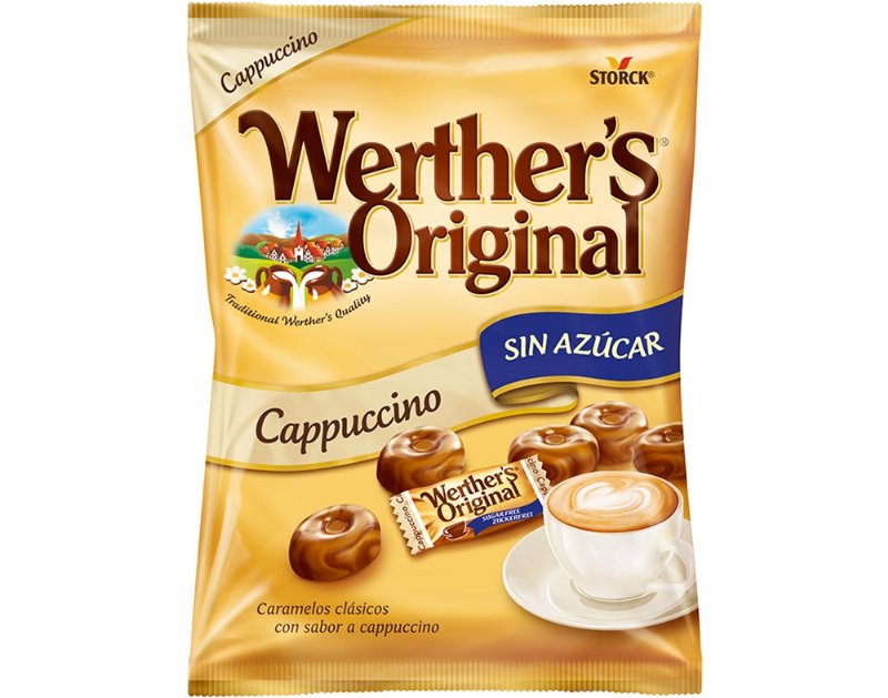 Drops Storck Werther's Café Creme Sem Açúcar 90 g