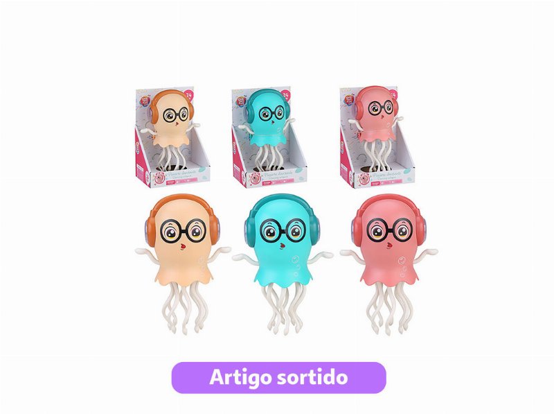 Polvo Dançarino One Two Fun Luz E Música Cores Sortidas