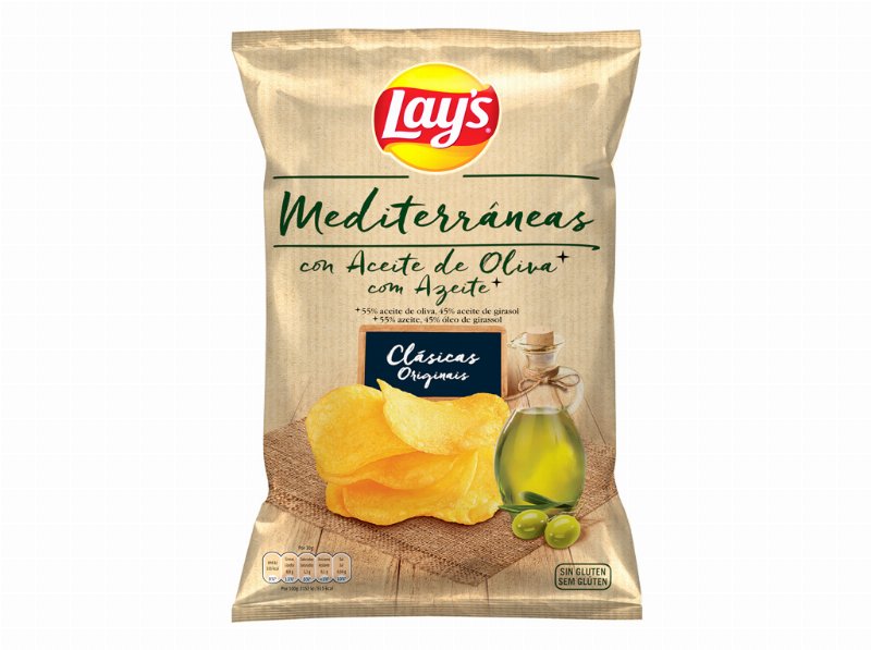 Batatas Fritas Lay's Lisas Mediterrâneas 150 g