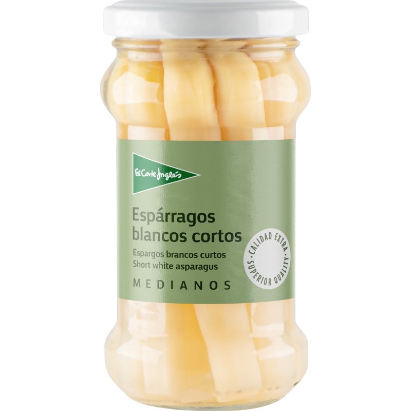 Espargos Brancos Curtos Médios 110 g