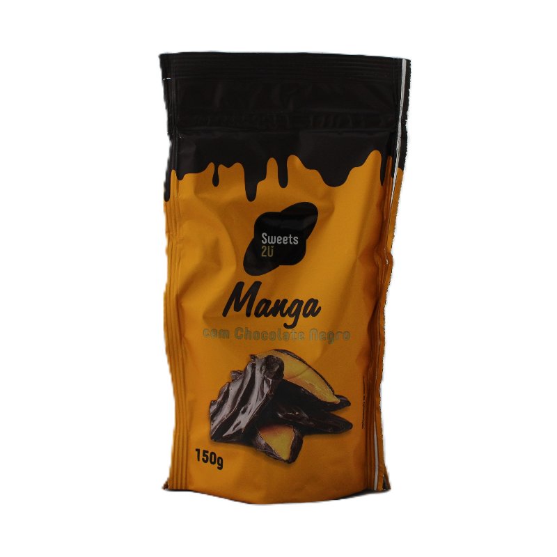 Manga Coberta De Chocolate Negro 150 g