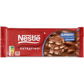 Tablete De Chocolate Com Amêndoas Inteiras Extrafino Nestlé 100 gr