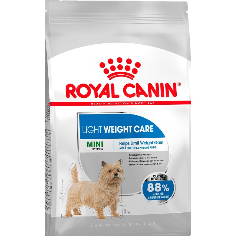 Alimento Seco Para Cão Light Weight Care Raças Mini 1 kg