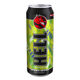 Bebida Energética Green Apple Hell 50 cl