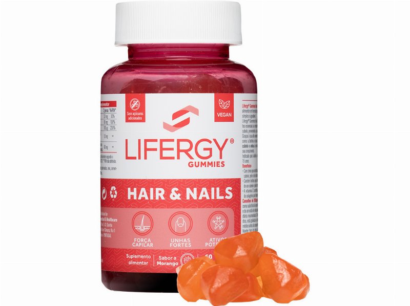 Suplemento Lifergy Hair & Nails 60Gomas