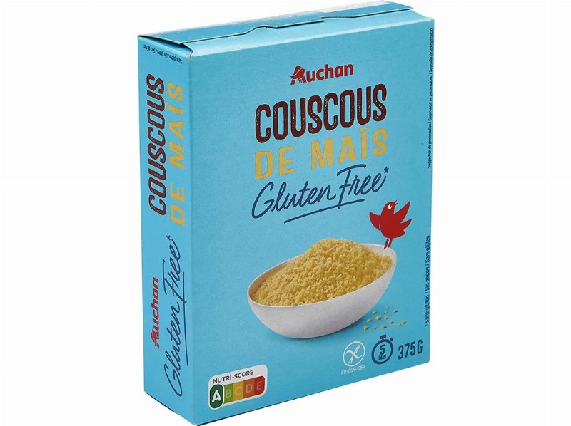 Couscous De Milho Auchan Milho Sem Glúten 375 g