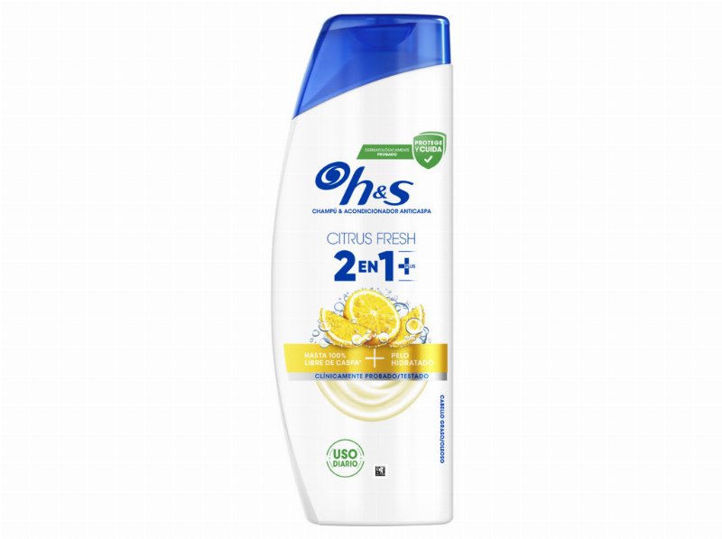 Champô H&S Citrus 2Em1 Plus 400 ml