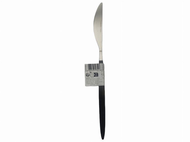 Faca Inox Actuel Cabo Pvd Preto Indus