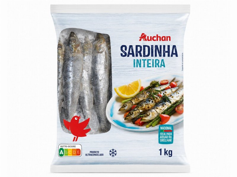 Sardinha Inteira Auchan Nacional 1 kg