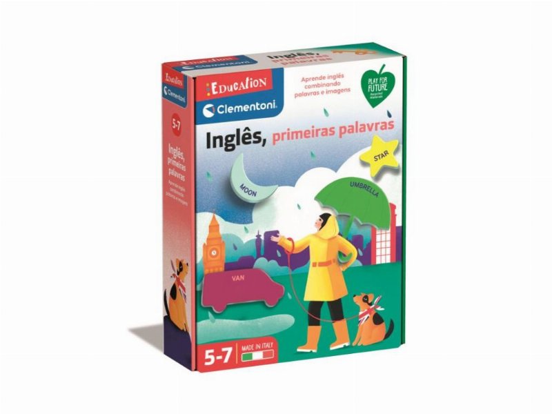 Jogo Inglês Primeiras Palavras Clementoni