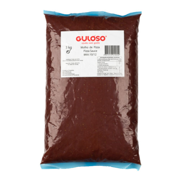Molho Pizza Saco 3 kg Guloso