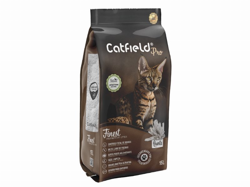 Areia Aglomerante Catfield Finest Pro Quartz 15 l