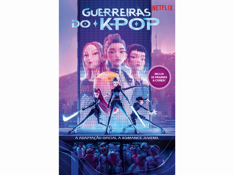 Livro Guerreiras Do K-Pop: A Adaptação Oficial A Romance